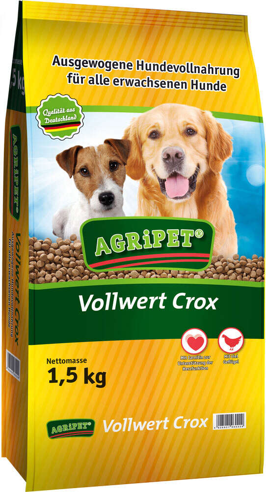 AGRiPET Hunde-Trockenfutter Vollwert Crox